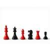 8673 2 drevene figurky staunton black red