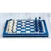 8742 5 dreveny sach damsky gambit modre