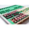 9029 2 drevene sachy zamkove velke