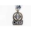 6864 1 sachova medaila chess strieborna